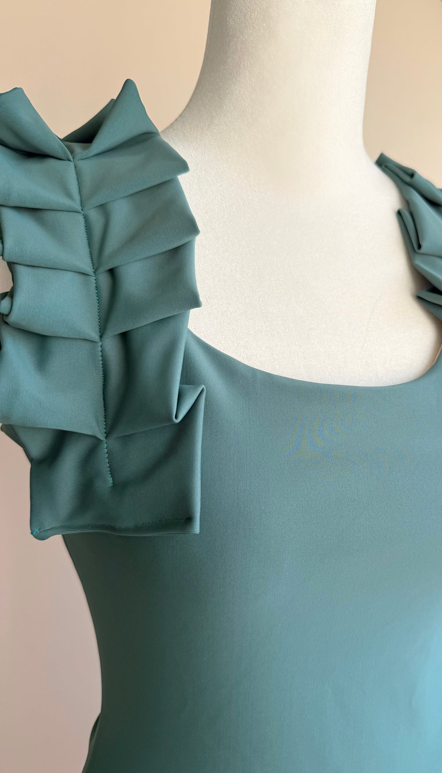 SAGE | Pleated Bodysuit
