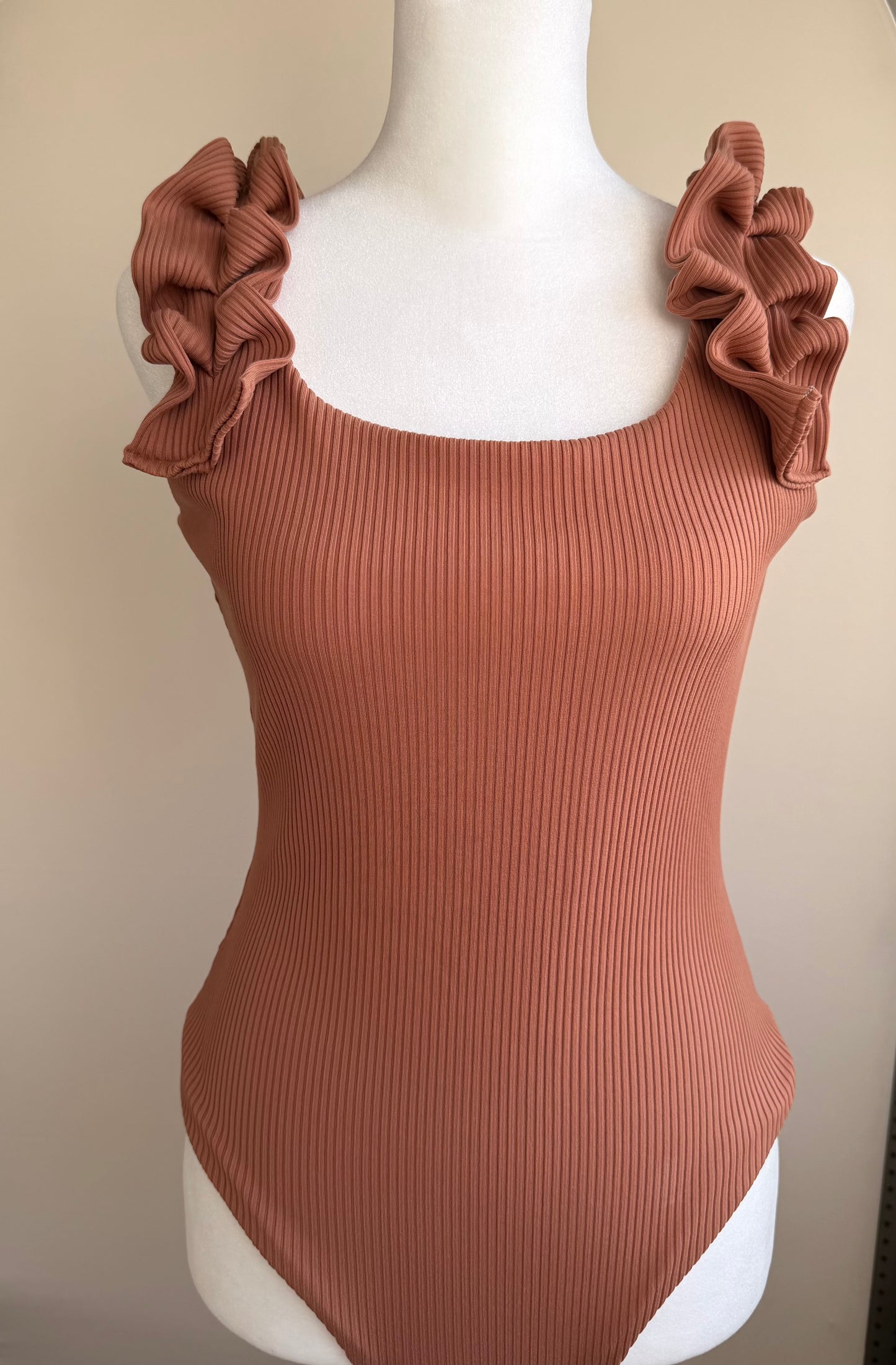 NUDE | Pleated Bodysuit